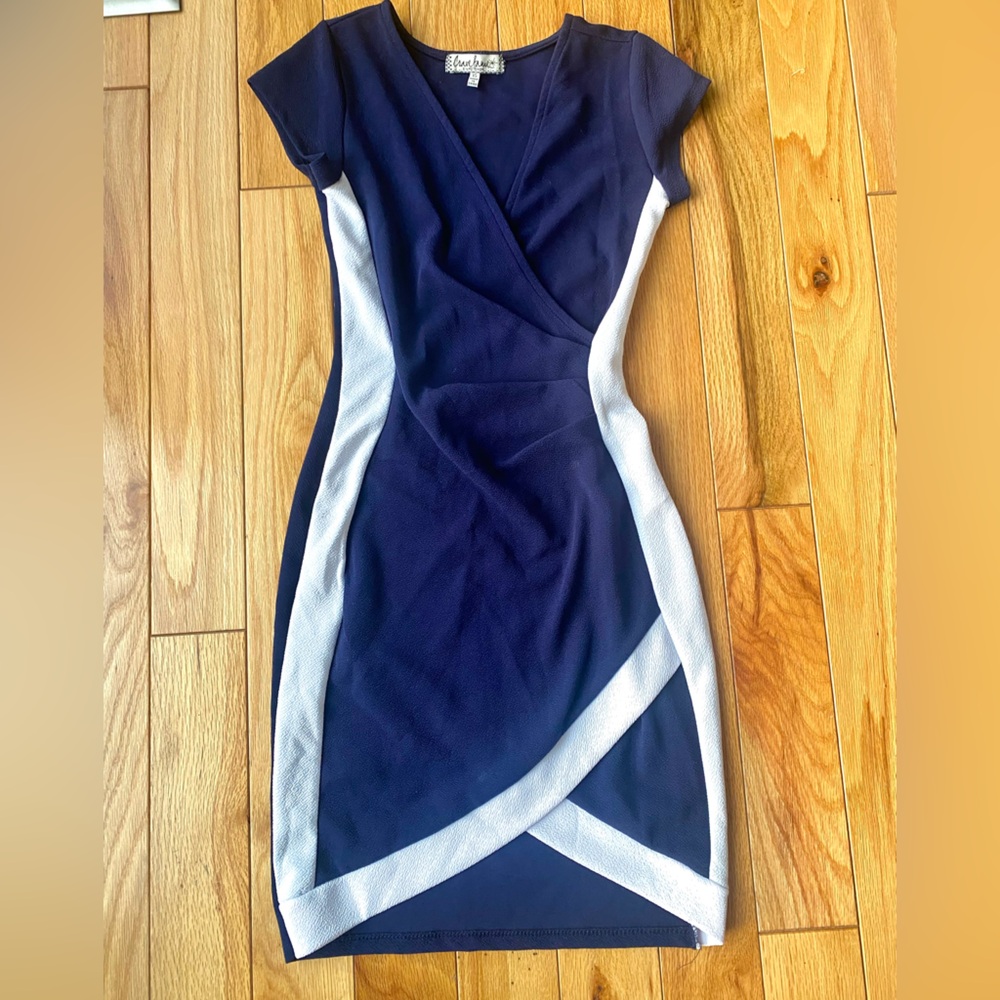 Crave Fame Navy Bodycon Dress